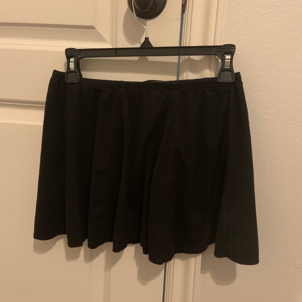 Black suede brandy Melville black skirt